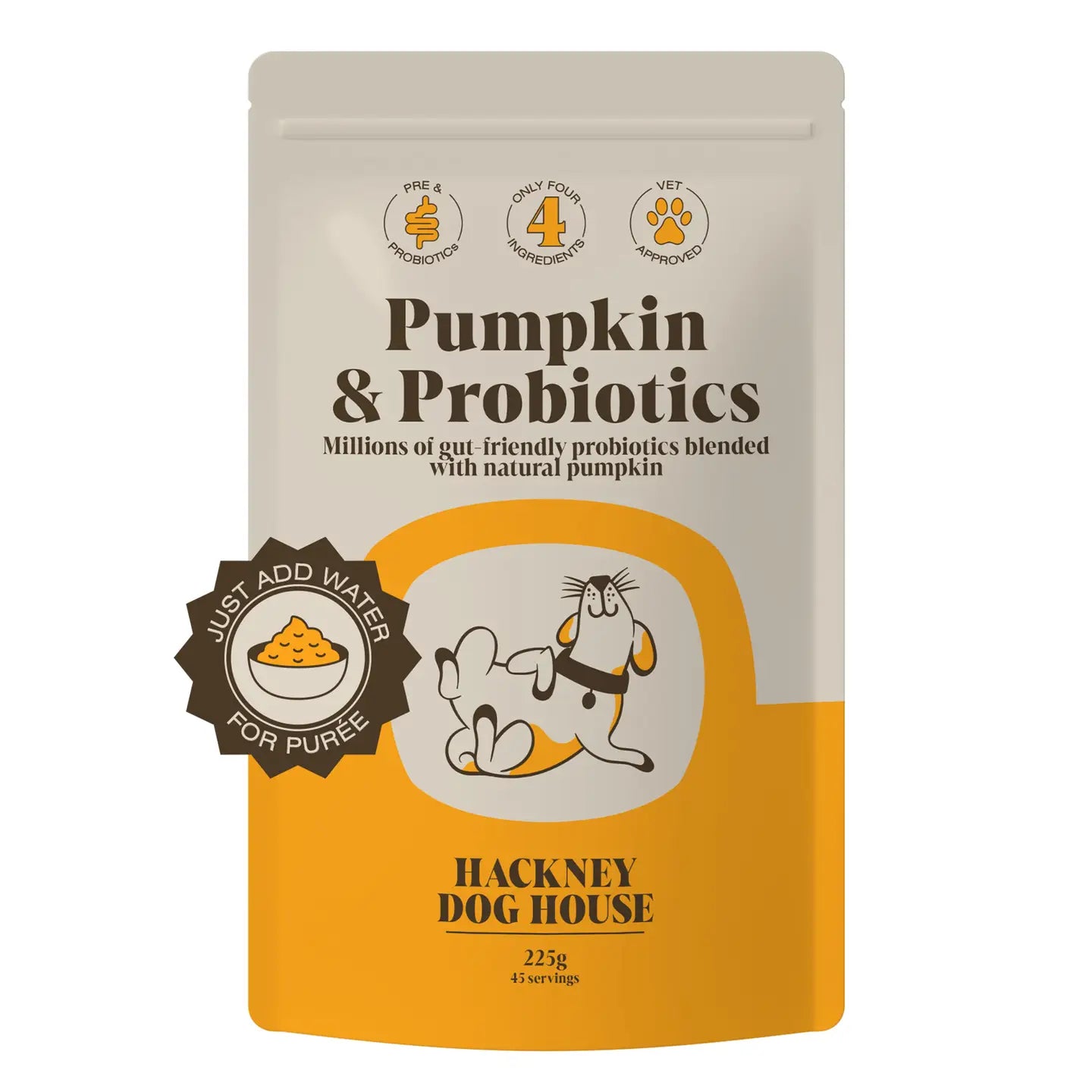 Pre & Probiotics For Dogs | Real Pumpkin Powder + Probiotic - TOODIPET