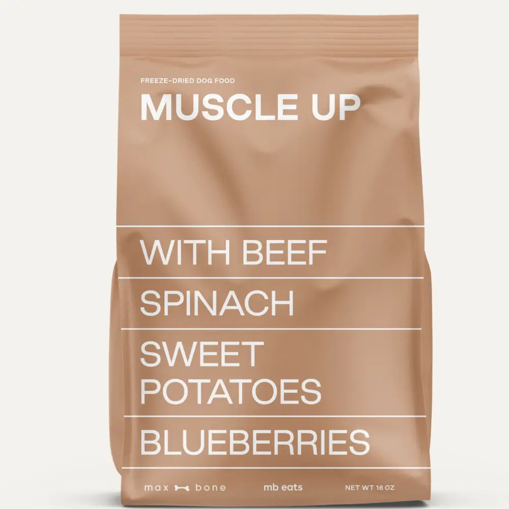 Muscle Up Beef Freeze-Dried Meal For Dogs 16OZ - TOODIPET