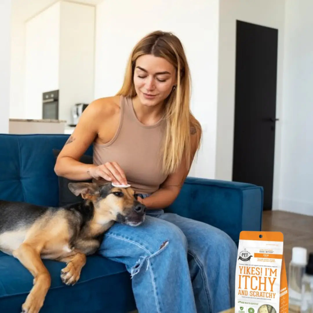 Dog Supplements- Skin & Coat Supplement Dog Herbal Bites - TOODIPET