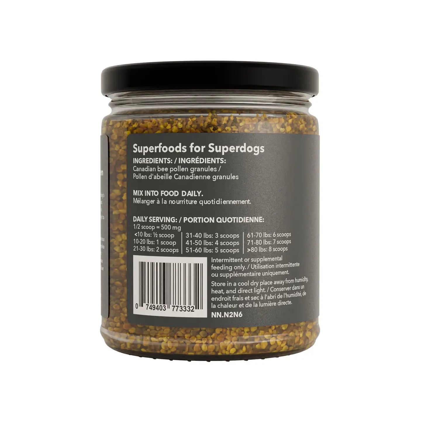 Bee Pollen Superfood For Dogs - TOODIPET