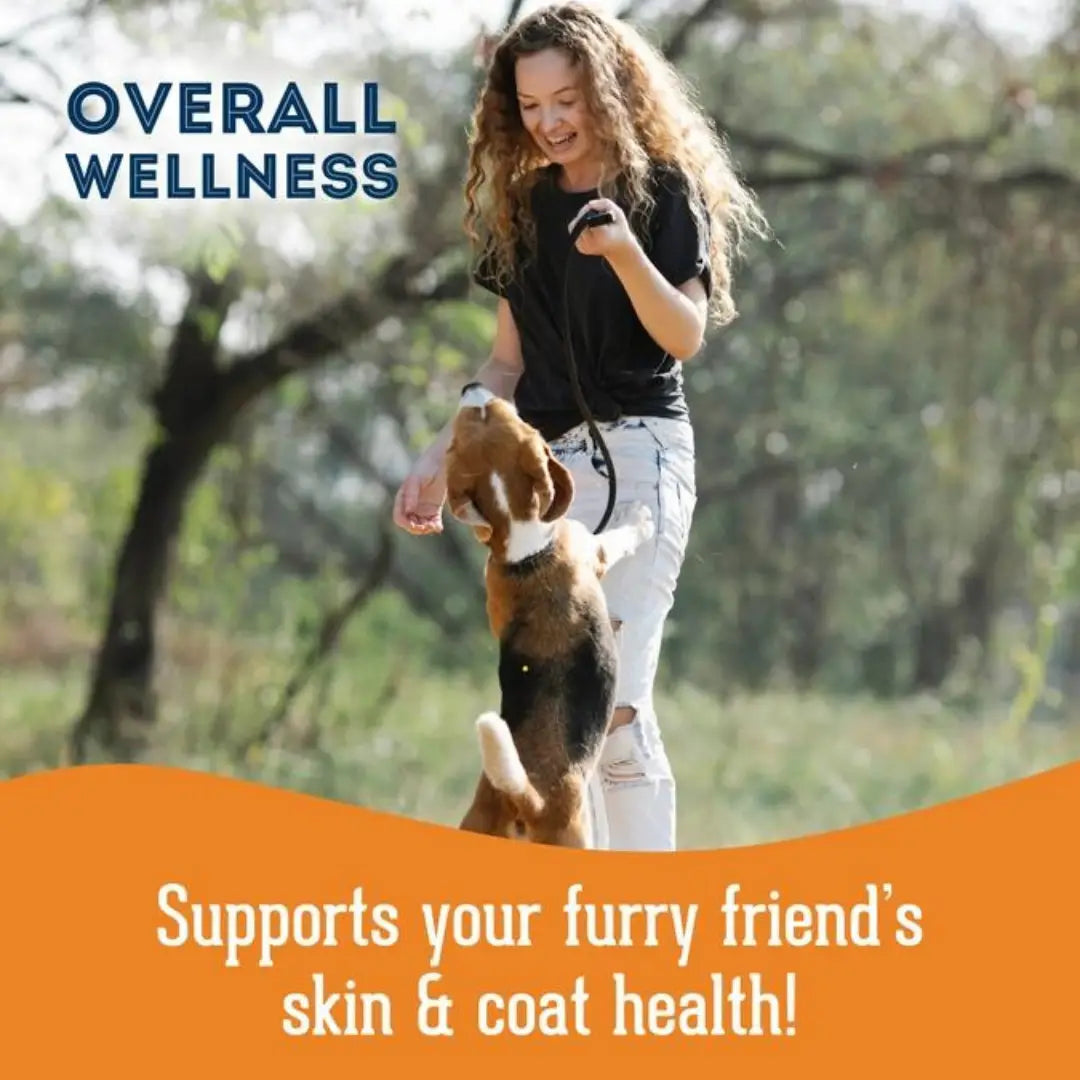 Dog Supplements- Skin & Coat Supplement Dog Herbal Bites - TOODIPET