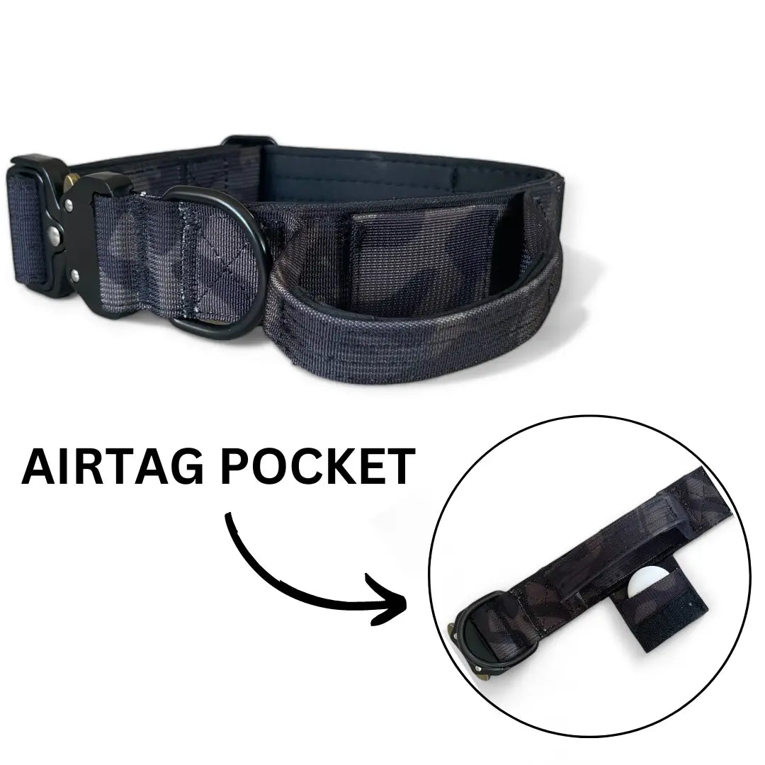Dog Tactical Collar Camouflage