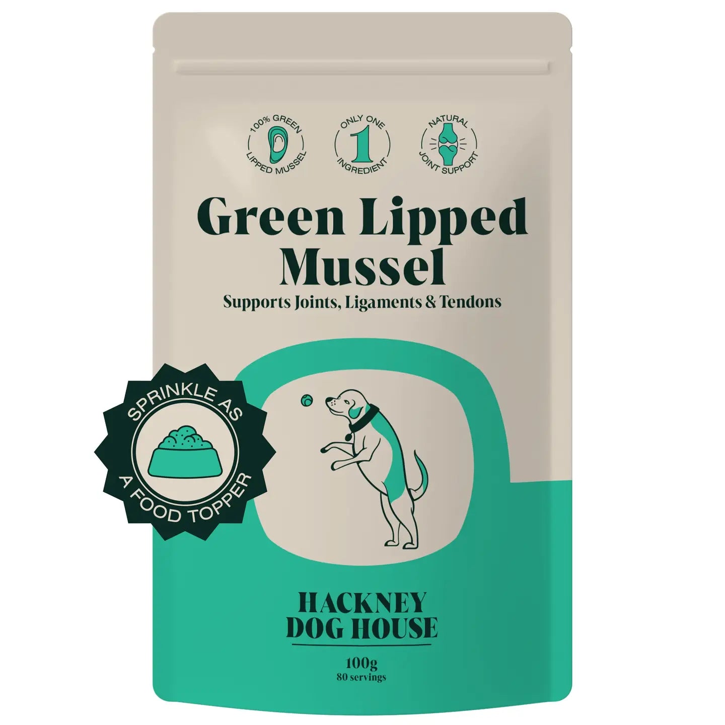 Green Lipped Mussel Powder Food For Dogs - TOODIPET