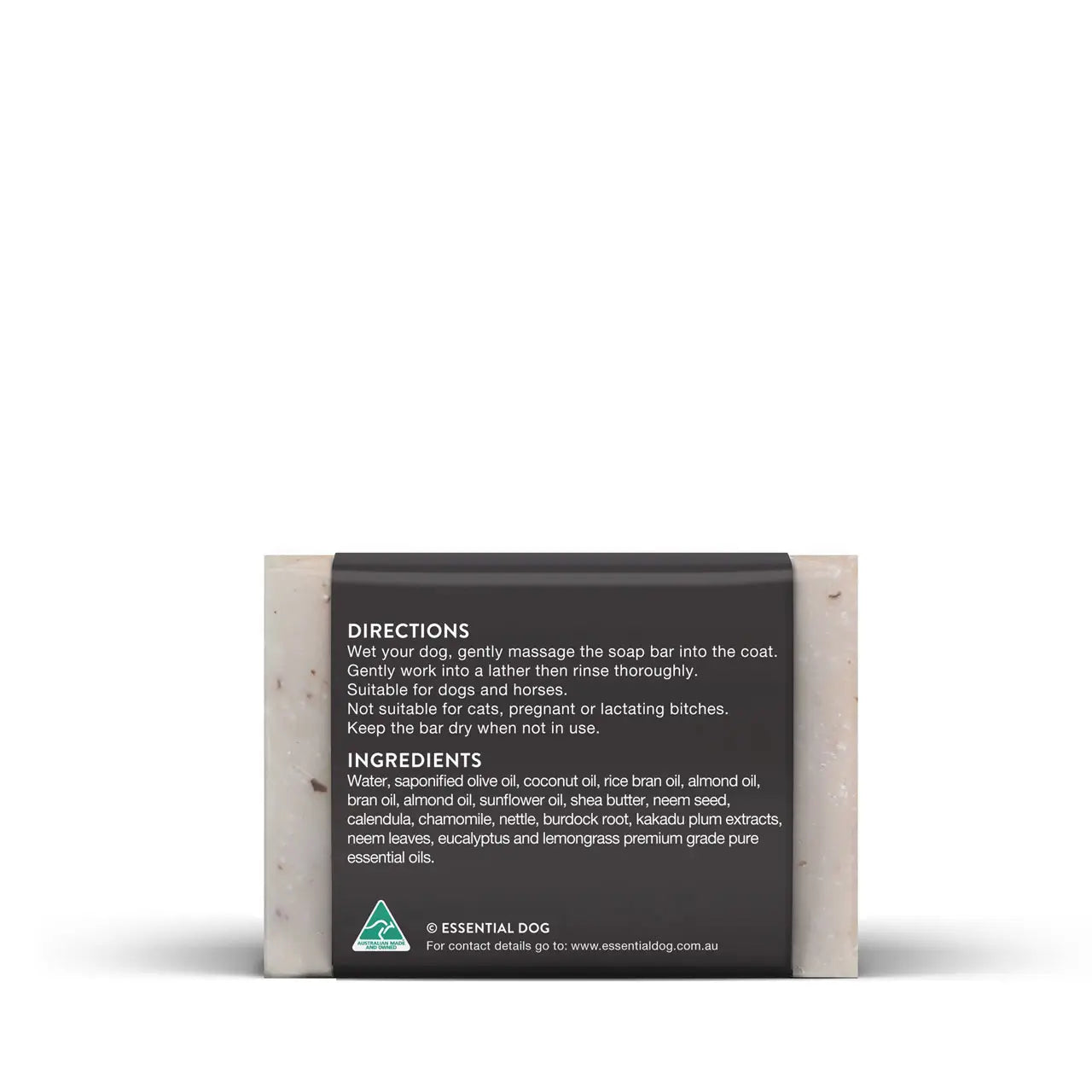 Natural Dog Shampoo Soap Bar - TOODIPET