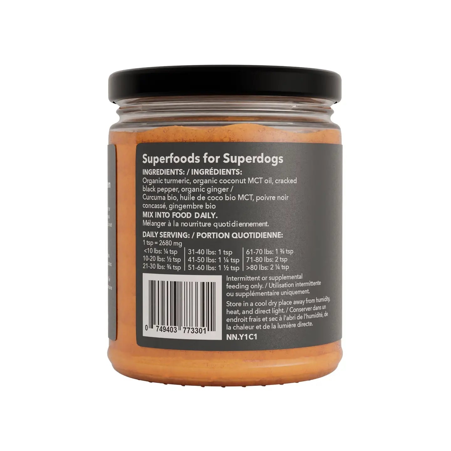 Golden Turmeric Superblend For Dogs - TOODIPET