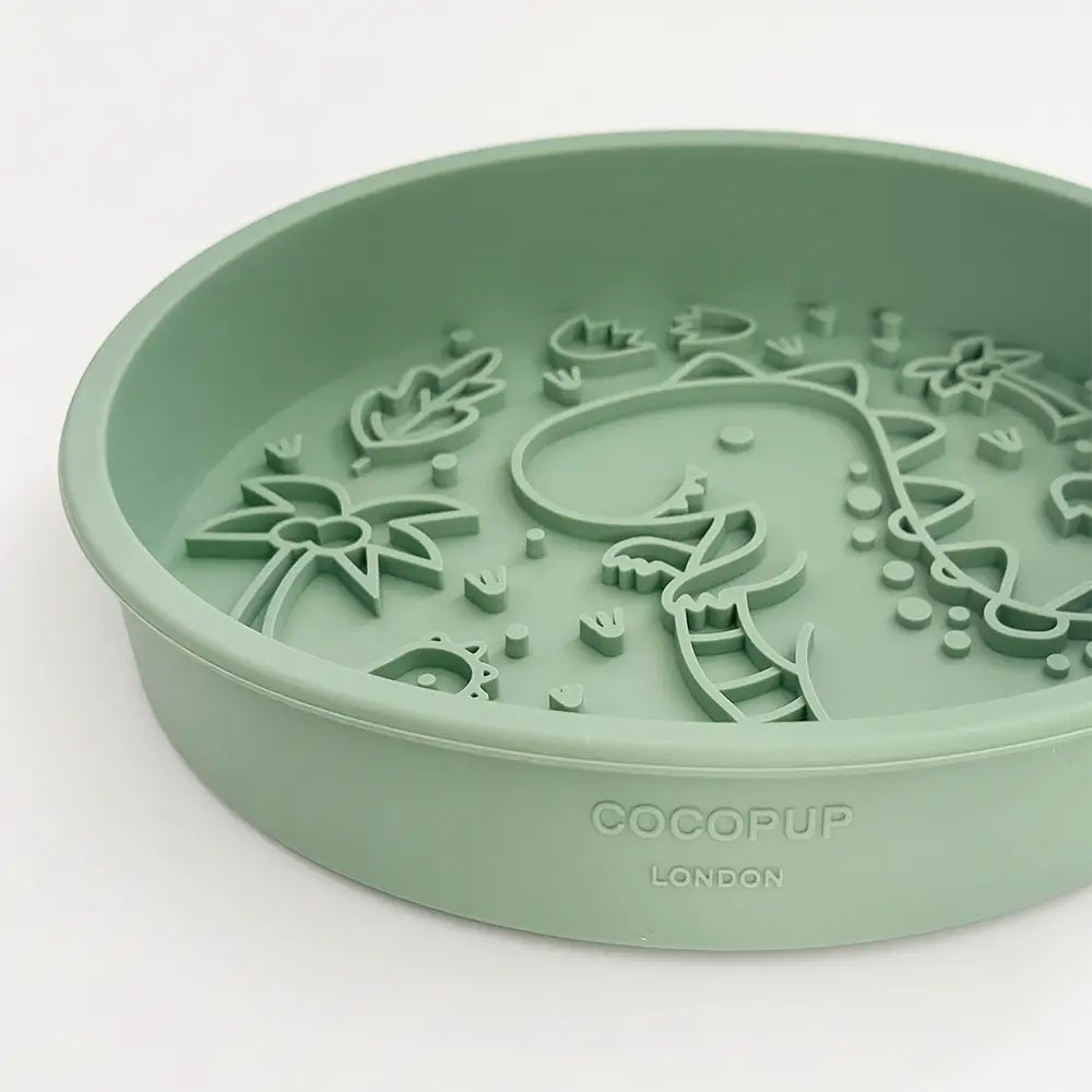 Silicone Slow Feed Puppy Dog Bowl - Dinopaws