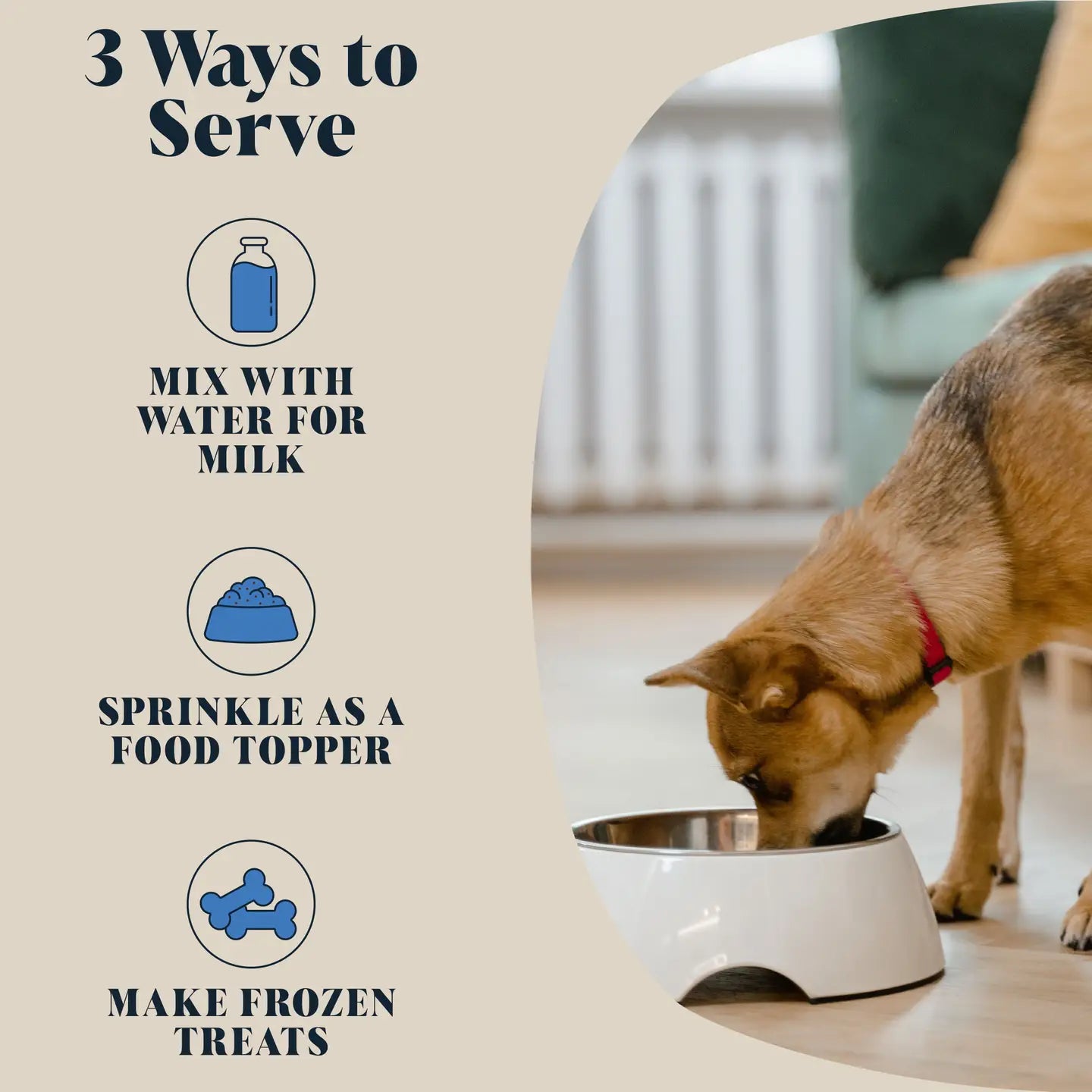 Goats Milk Powder For Dogs - TOODIPET