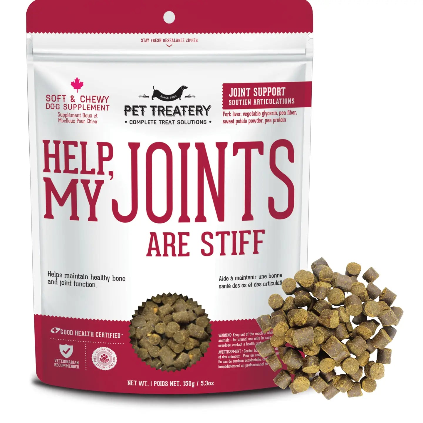 Soft & Chewy Supplement Hip & Joint Supplement For Dogs 150g - TOODIPET