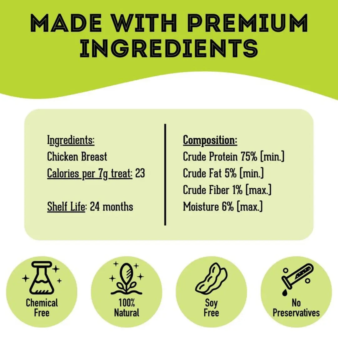 Chicken Breast Dehydrated Pet Treats: High-Protein & Vitamin - TOODIPET