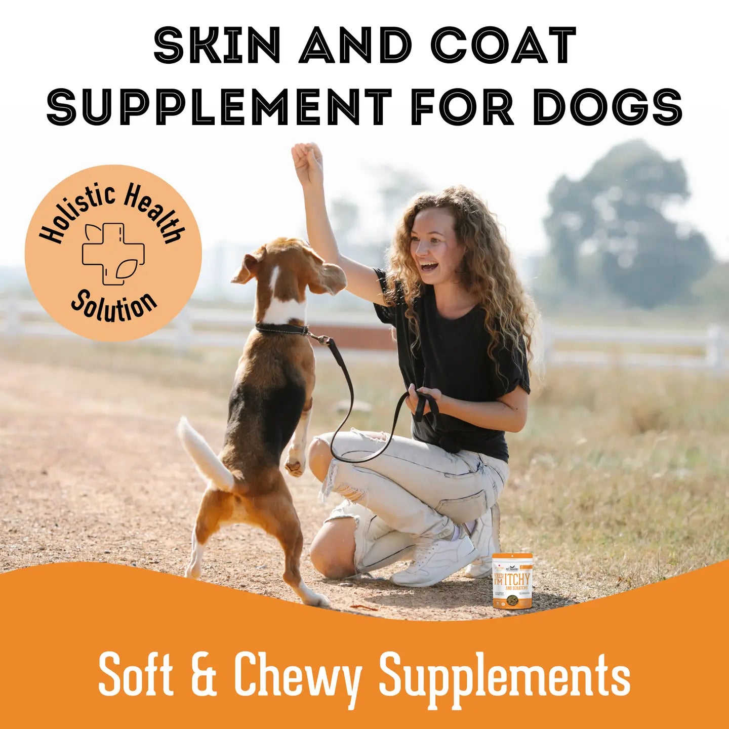 Soft & Chewy Supplement- Skin & Coat For Dogs 150g - TOODIPET