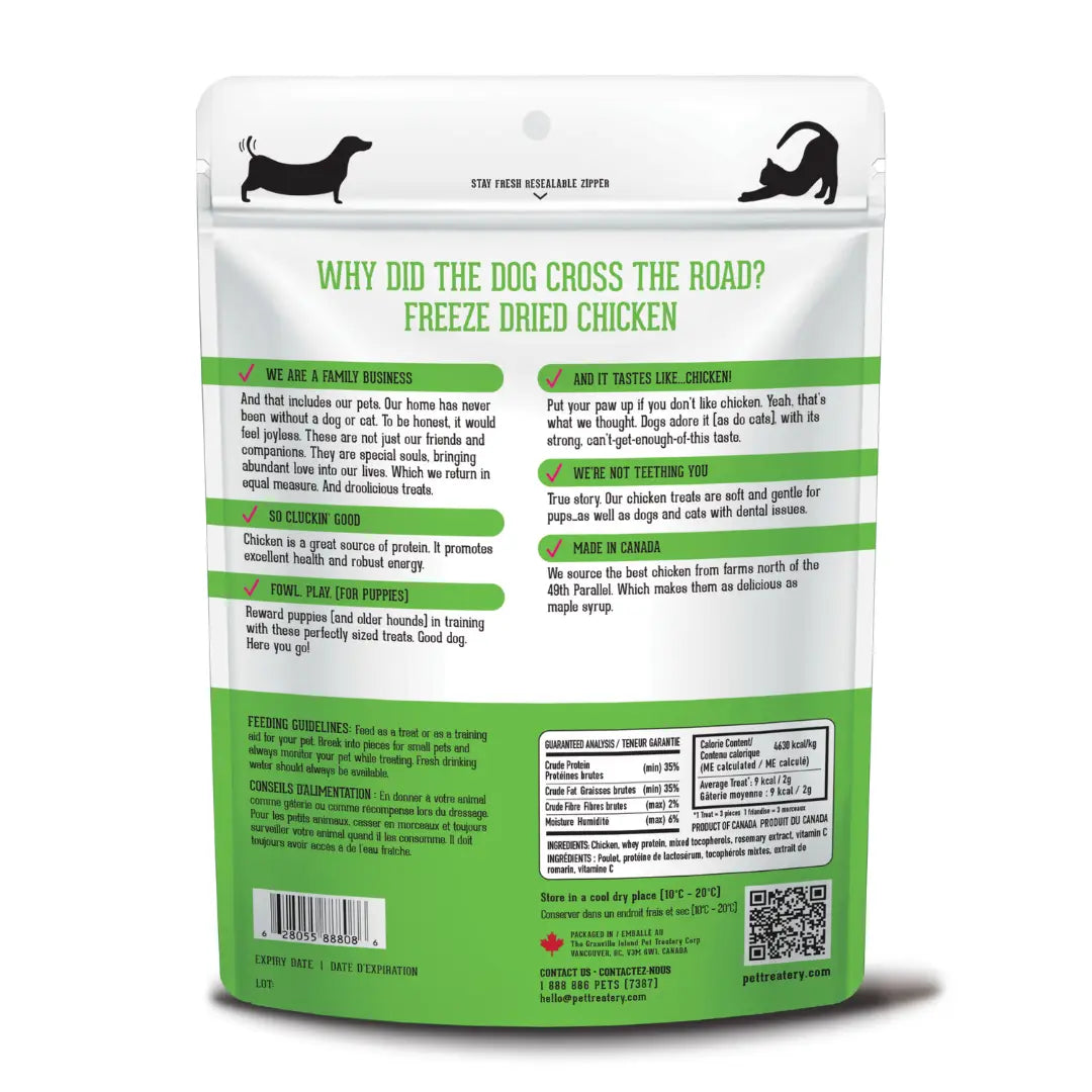 Chicken Freeze-Dried Pet Treats: Protein & Nutrient Rich - TOODIPET