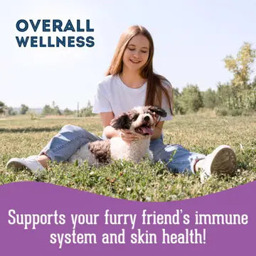 Dog Supplements- Allergy Support Dog Herbal Bites - TOODIPET