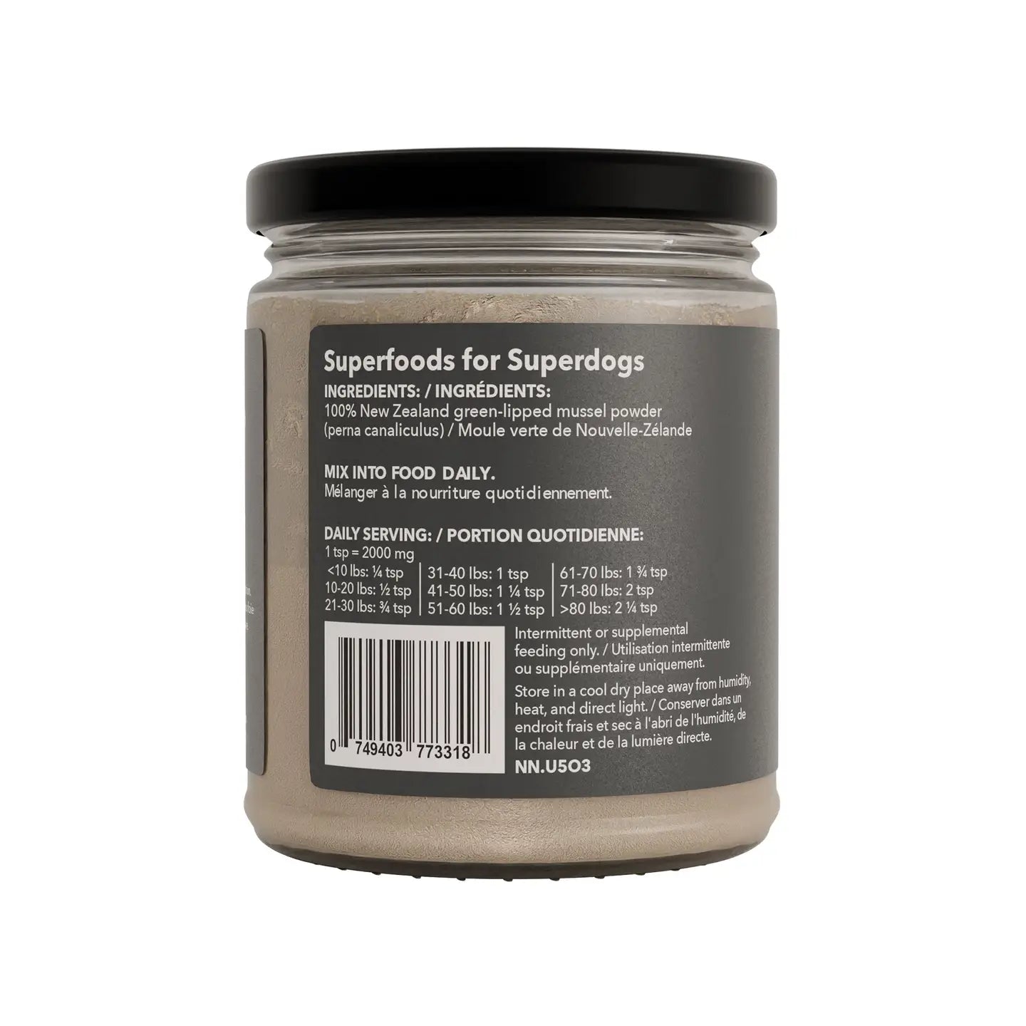 New Zealand Green Lipped Mussels Supplement - TOODIPET