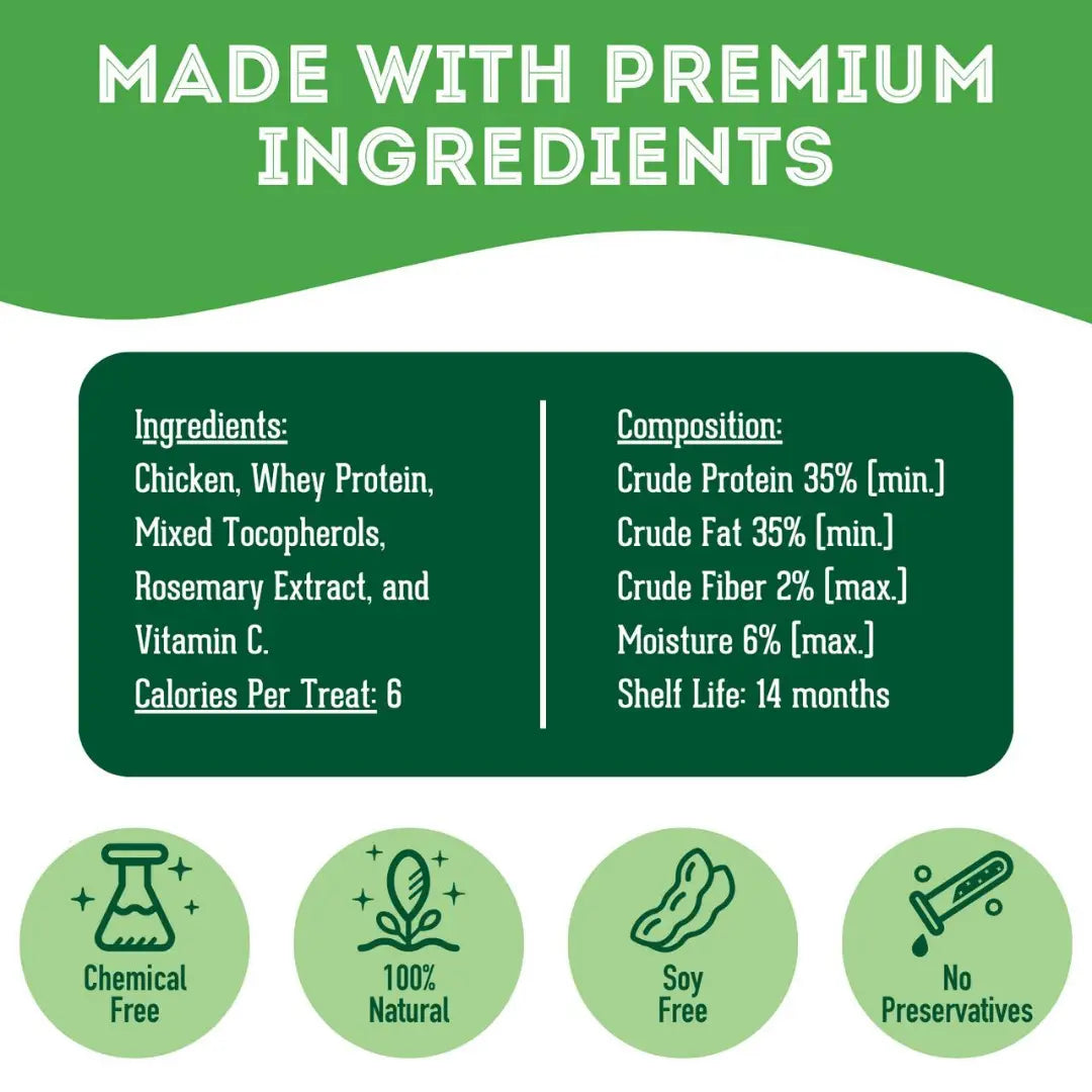 Chicken Freeze-Dried Pet Treats: Protein & Nutrient Rich - TOODIPET