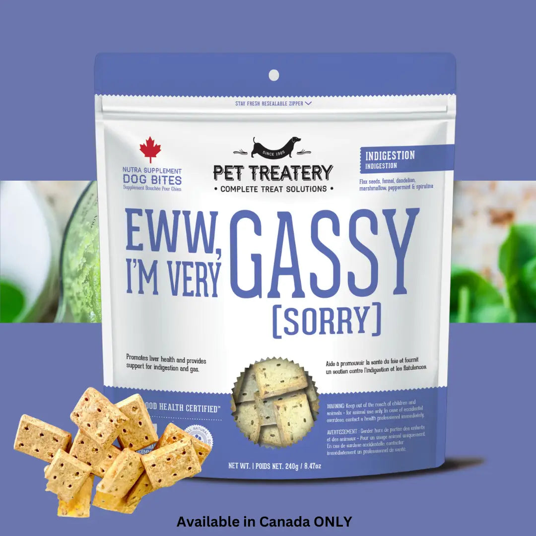 Dog Supplements- Digestion Supplement Herbal Bites - TOODIPET