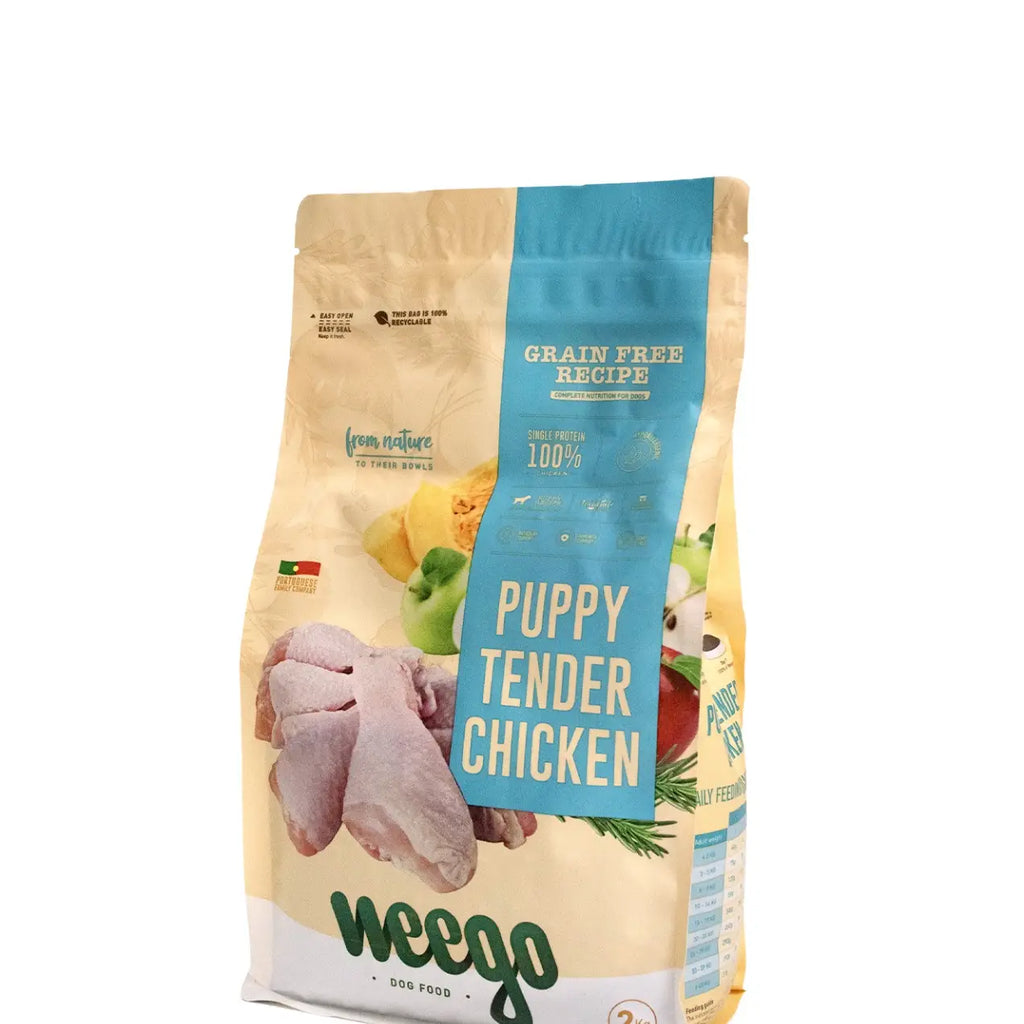 Weego Dry Dog Food Puppy Tender Chicken - TOODIPET