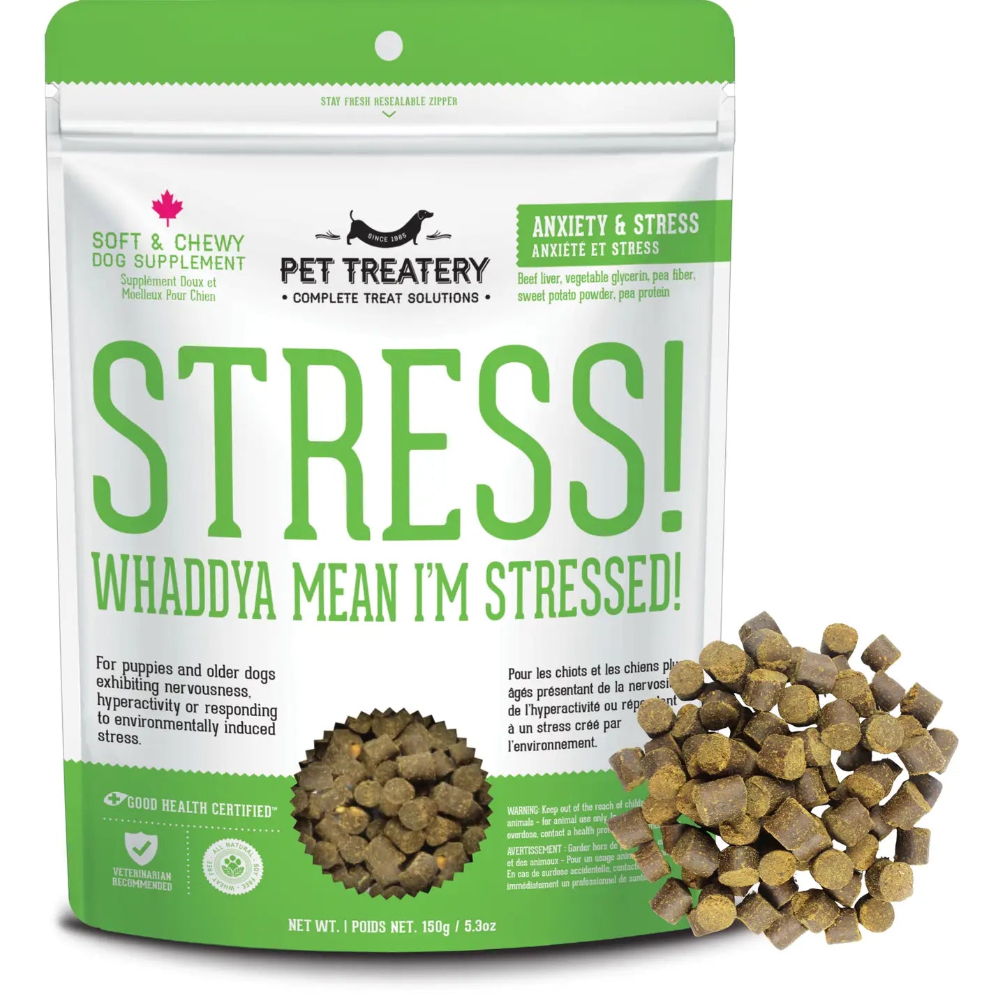 Soft & Chewy Supplement Calming Supplement For Dogs 150g - TOODIPET