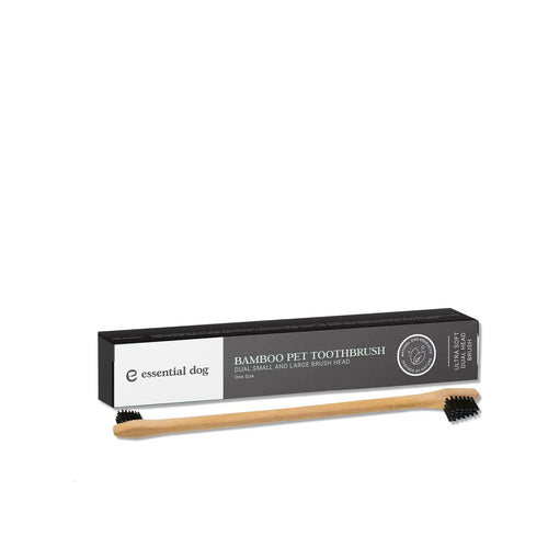 Bamboo Pet Dog Toothbrush (Dual Head) - TOODIPET